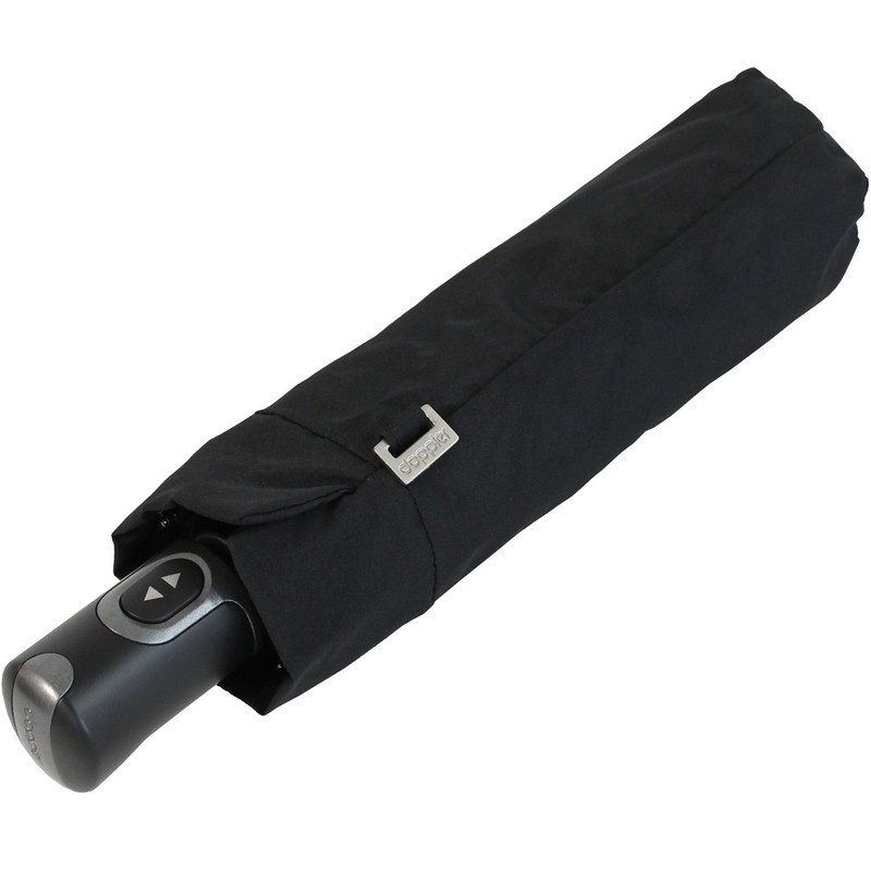 Doppler Carbonsteel Magic Auto Open & Close Folding Umbrella Black