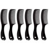 Comfort Axis Travel Size Wide Tooth Handle Comb, 6", 6