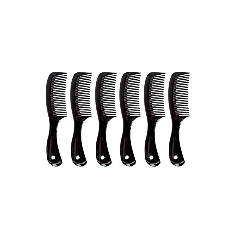 Comfort Axis Travel Size Wide Tooth Handle Comb, 6", 6
