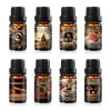 Slashome Christmas Essential Oils Set | 8 Pcs Xmas Essential