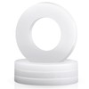 Jeboler Pack of 10 Plastic Washers M20, DIN 125 Nylon