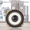 Full Range Audio Speaker, 3-inch 4Ohm 5W Full Frequency Mini
