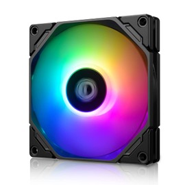 ID-COOLING TF-9215 ARGB Case Fan 15mm Thickness PWM Fan 5V 3 PIN ARGB Fan Slim Fan for Radiator/CPU Cooler/Computer Case