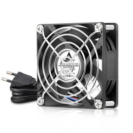 GDSTIME AC EC Fan 220V 80mm PC Fan 230V 80x80 Ball Bearing Case Fan