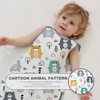 Mosebears Baby sleeping bag for summer spring,animal cartoon washable blanket