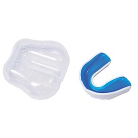 DEPICE A Protection Mouthguard with Box, Zahnschutz A-Protection mit Box, blue/white, One Size