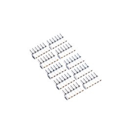 Litcessory 6-Pin to Cut-End Connector Compatible with Nanoleaf Essentials Lightstrips (Solder-On) (10 Pack, White)