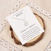 Philip Jones Pisces Star Sign Zodiac Necklace and Quote Card