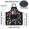 BNQL Dog Grooming Apron Cute Dog Apron Puppy Dog Waterproof
