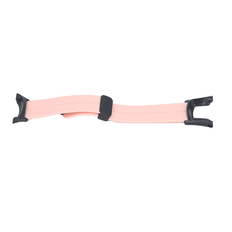 Silicone Watch Strap Waterproof Magnetic Folding Buckle Replacement Watchband for
