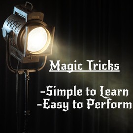 Ted's Sterling Magic Genuine US Double Sided Quarter Coins with Instructions for Magic Tricks (1 Coin, Double Tails)