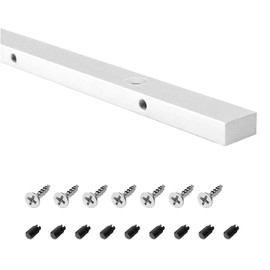POWERTEC 36" Miter Bar for Table Saw Sled, Fits Standard 3/4" x 3/8" Miter Slot Runners for Crosscut Sled, Taper Jig and Other Wood Working Jig, Table Saw, Router Table, Band Saw (71520)