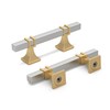 homdiy 12 Pack 3 Inch Cabinet Pulls Brushed Nickel and