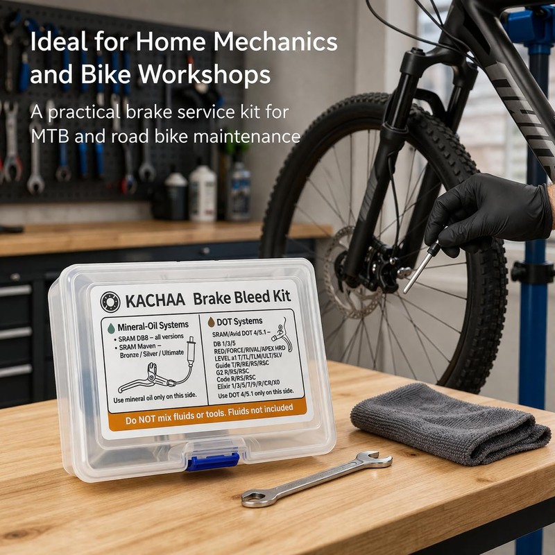 Bike Brake Bleed Kit for SRAM Maven/DB8 DB4 DB6 Mineral
