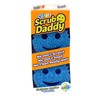 Scrub Daddy Colour Smiley Sponge, Cleaning Sponges, Texture Change, Scratch-Free