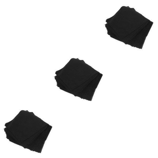 KOMBIUDA 3sets Eyeglass Cleaning Cloth Microfiber Lens Wipes Glasses Cleaning