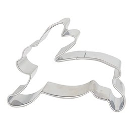 Birkmann RBV Cookie Cutter Jumping Hare 6 CM Stainless Steel Dishwasher Safe