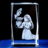 Duosuny 3D Laser Crystal First Communion Gifts for Girls, 3D