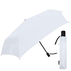 Nakatani Folding Umbrella, Shape Shape, Fast Shat, Solid Color, Hand Opening, Ribs, 21.7 inches (55 cm), Shape Memory Processing, Folding Umbrella, Rain Umbrella, UV Protection, Case Included, Stylish