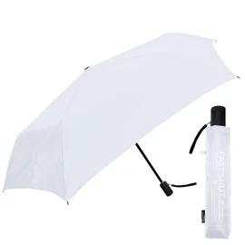 Nakatani Folding Umbrella, Shape Shape, Fast Shat, Solid Color, Hand Opening, Ribs, 21.7 inches (55 cm), Shape Memory Processing, Folding Umbrella, Rain Umbrella, UV Protection, Case Included, Stylish