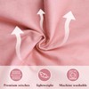 Elyxen Pregnancy Pillow Cover - U Shaped Pillow Case -