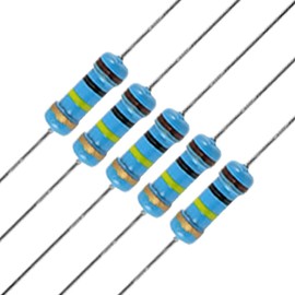 sourcingmap 20 x 1/2W Watt 100K ohm 100KR Carbon Film Resistor 0.5W