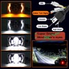 DOXMALL 4Pcs Fit For Peterbilt 379 Headlights 4x6 Led Headlights