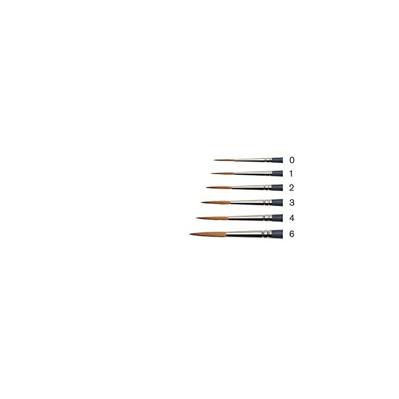Winsor & Newton Professional Watercolour Brush, Synthetic, Gray, Nr. 4-Takelage-Pinsel