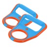 ULTECHNOVO 2Pcs Ergonomic Water Bottle Carrier Handles Labor Saving Slip