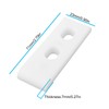 eMagTech 4pcs Bikes Swingarm Nylon Chain Runner Slider Protector 71x23x7mm