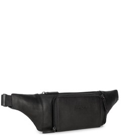 Lancaster Homme Soft Vintage Belt Bag Black, black