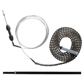 8CX 8 Foot Garage Door Chain Drive Extension Kit, Black, Compatible with beamUP Garage Door Openers Pacer (BU50), Workhorse (BU100), Everlift (BU250) & Sentry (BU400), Garage Door Parts & Accessories