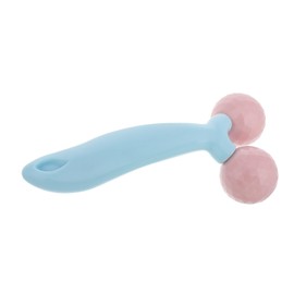 Outanaya Shaped Handheld Face Roller Massager Portable Skin Care Tool for Facial Relaxation Alleviates Fatigue Suitable for All Skin Types for Home and Travel Use