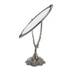 MakeUp Mirror EuropeanStyle Metal Retro DoubleSided Mirror for Bathroom Bedroom