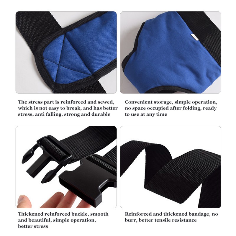 Adjustable Wheelchair Waist Belt Safety Elderly Patients Adjustable Chest Restraints