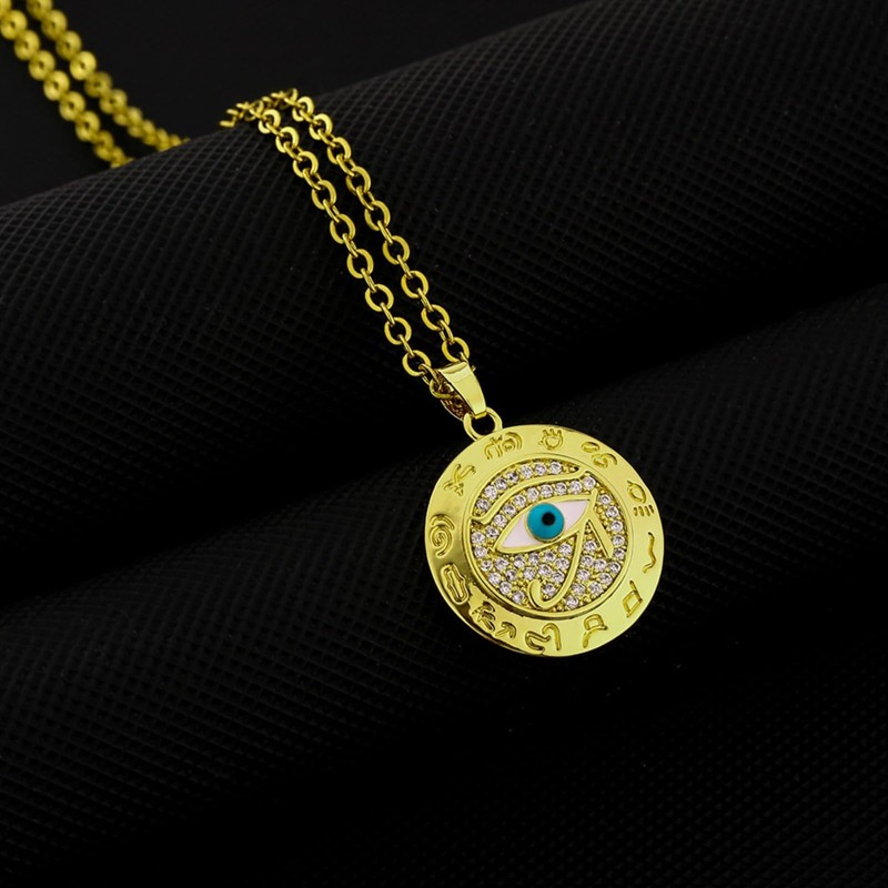 Dad Gifts from Daughter Son Necklace Gold Stainless Steel Chain