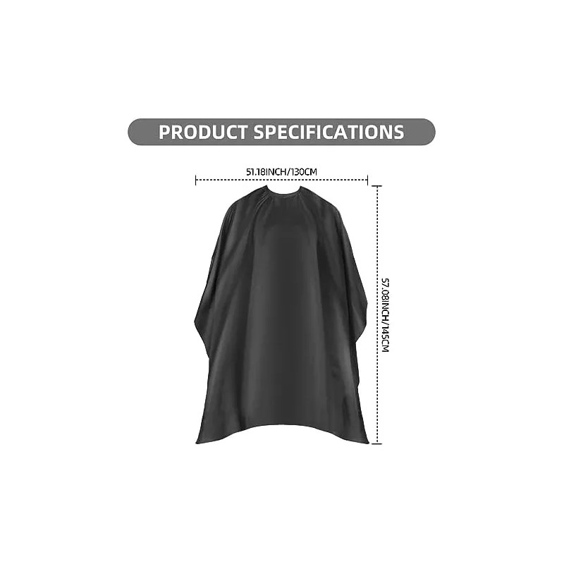 Omvoina Capa De Corte De Pelo Profesional Omvoina Con Cierre