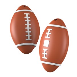 EODROMC 2pcs Tags-Bluetooth Tracker Item Finder Work with Apple Find My (iOS only), Item for Key Finder, Pet, Wallet,Luggage Tracker, Backpack Ornament, A Gift for Rugby Enthusiasts, IP67 Waterproof