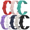 8Pack Silicone Watch Straps for HENGTO H39 PLUS/BOCLOUD 1.45"/MorePro HM08/FITVII