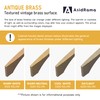 Asidrama 10 Pack 5 Inch(128mm) Antique Brass Kitchen Cabinet Handles,