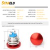 STARELO 22mm Momentary Push Button Switch Mushroom Head,Stainless Steel Metal