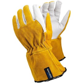 Ejendals 118-8 Size 8 "Tegera 118" Heat-Resistant Glove - Yellow/White