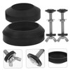 DOITOOL 1set Toilet Tank Bolts Kit Heavy Duty Bolts and