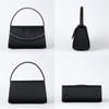 Iwasa 8231 Folding Formal Bag, Women's, Black, For Funerals, Funerals,