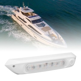 Unbranded Dual Color LED Awning Light RV Porch Light 8W Waterproof Utility Strip QYAC