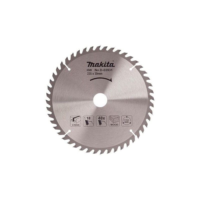 Makita D-03931 235mm x 30 Circular Saw Blade, 42530 V