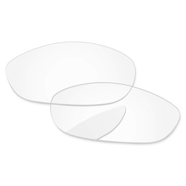 PapaViva Lens Replacement for Oakley Monster Dog, Crystal clear, non-polarised.