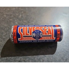 Silver Seal Radiator Sealer Westco Stop Leak SILVER SEAL NOS Original 3/4 Oz