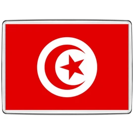 Pixly® Tunisia, Flag Fridge Magnet Large Jumbo Size Tunisian Keepsake Country Souvenir Novelty Refrigerator Magnets Gift