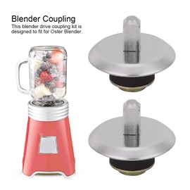 Milltrip Blender Coupling, 2Pcs Blender Drive Coupling Kit Replacement for Osterr Osterizer Blender - High-Quality Metal Blender Coupling Accessories, Long-lasting & Stable Performance Blender Parts